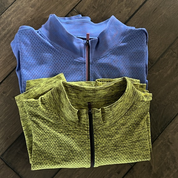 lululemon athletica Other - Bundle Lululemon Metal Tech Vent Long Sleeve 1/2 Zip, XL